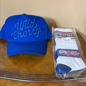 Pepsi Wild Cherry Blue Hat